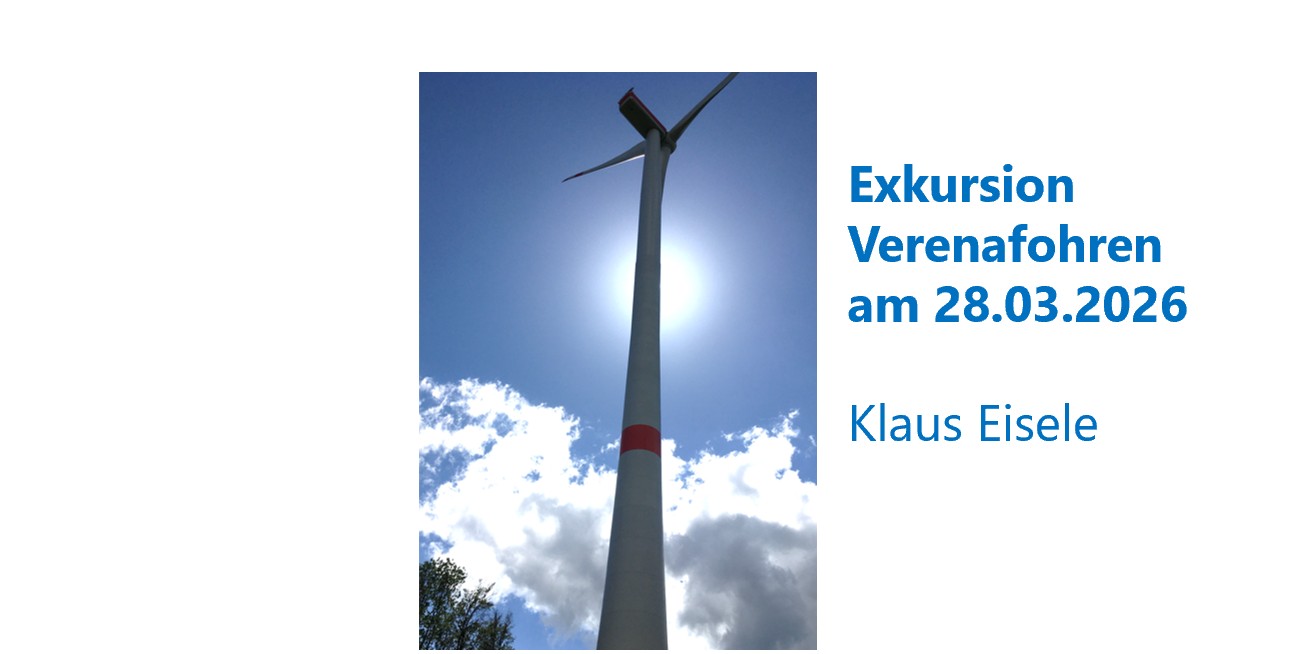 Exkursion Verenafohren 28.03.26